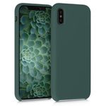 Husa pentru Apple iPhone X/iPhone XS, Silicon, Verde, 42495.171 fotografia produsului