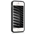 Husa pentru Apple iPhone 5/iPhone 5s/iPhone SE, Silicon, Negru, 33098.01 fotografia produsului View 3 S