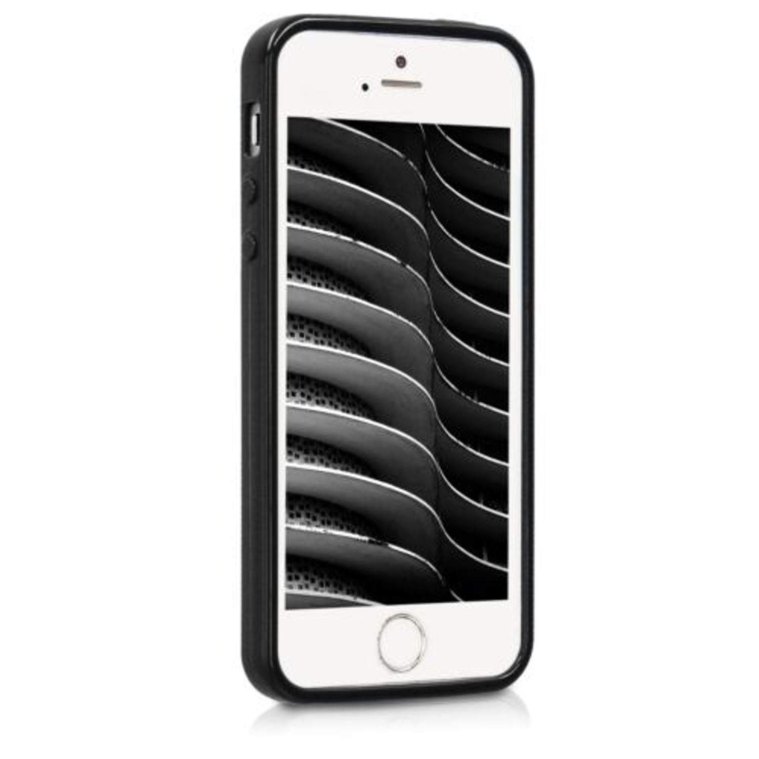 Husa pentru Apple iPhone 5/iPhone 5s/iPhone SE, Silicon, Negru, 33098.01 fotografia produsului View 3 L