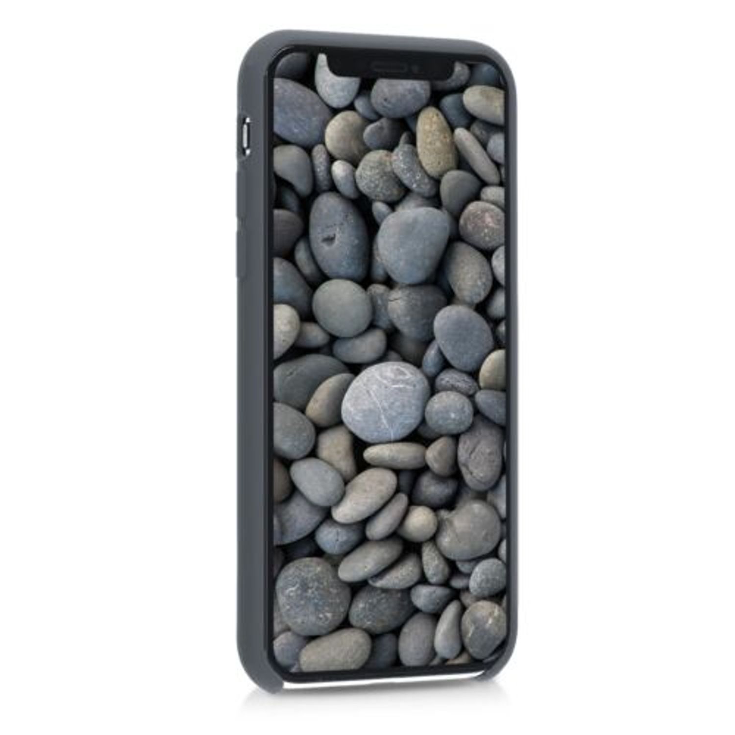 Husa pentru Apple iPhone X/iPhone XS, Silicon, Negru, 46313.47 fotografia produsului View 3 L