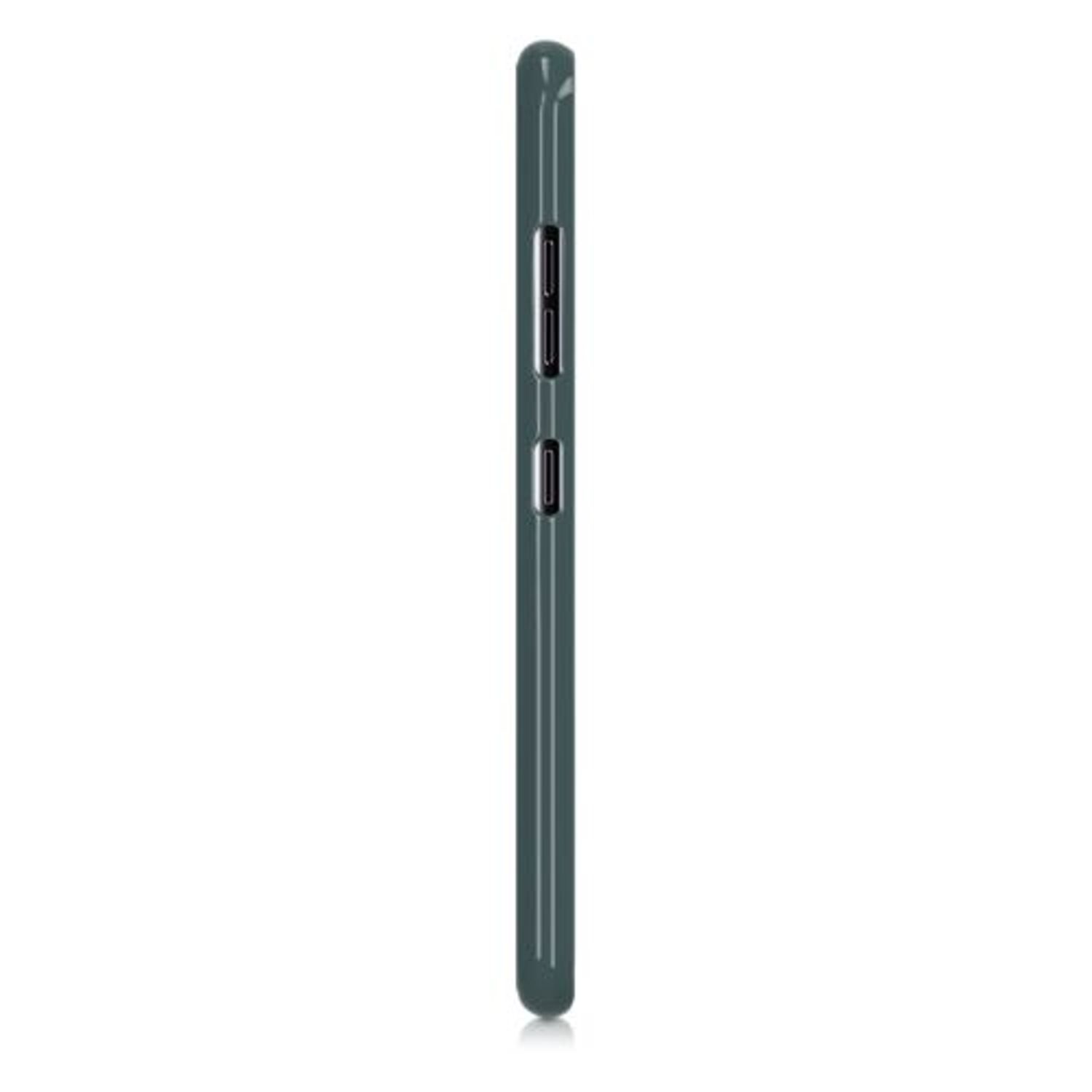 Husa pentru LG G8s ThinQ, Silicon, Verde, 48068.171 fotografia produsului View 5 L
