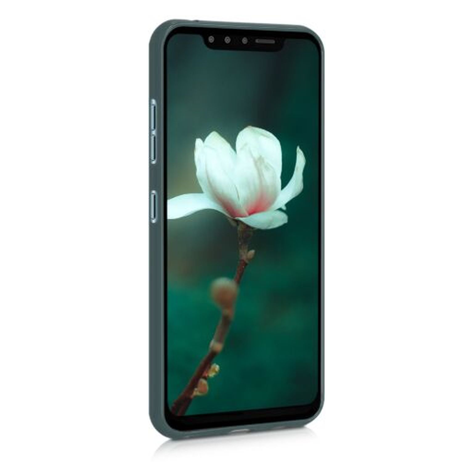 Husa pentru LG G8s ThinQ, Silicon, Verde, 48068.171 fotografia produsului View 3 L