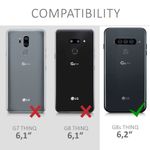 Husa pentru LG G8s ThinQ, Silicon, Verde, 48068.171 fotografia produsului View 6 S