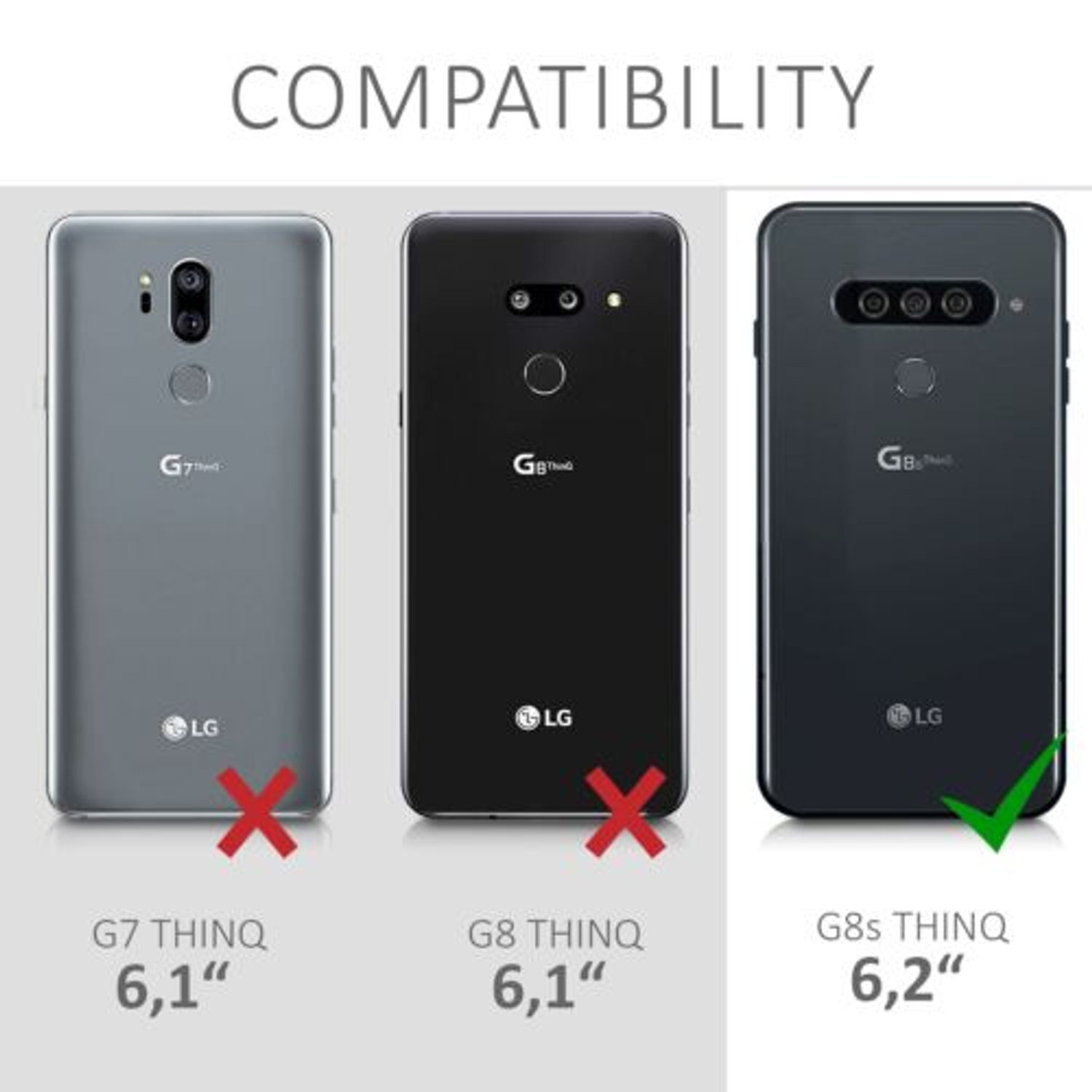 Husa pentru LG G8s ThinQ, Silicon, Verde, 48068.171 fotografia produsului View 6 L