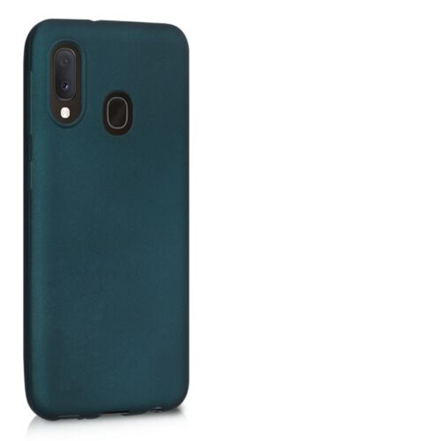 Husa pentru Samsung Galaxy A20e, Silicon, Verde, 48739.14 fotografia produsului View 8 L