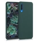 Husa pentru Samsung Galaxy A50, Silicon, Verde, 48054.169 fotografia produsului