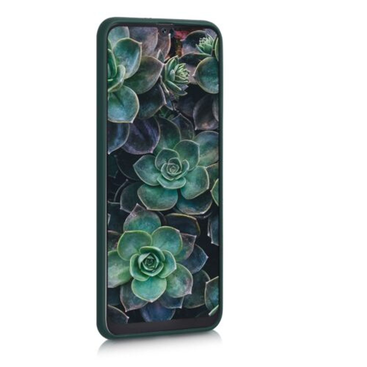 Husa pentru Samsung Galaxy A50, Silicon, Verde, 48054.169 fotografia produsului View 3 L