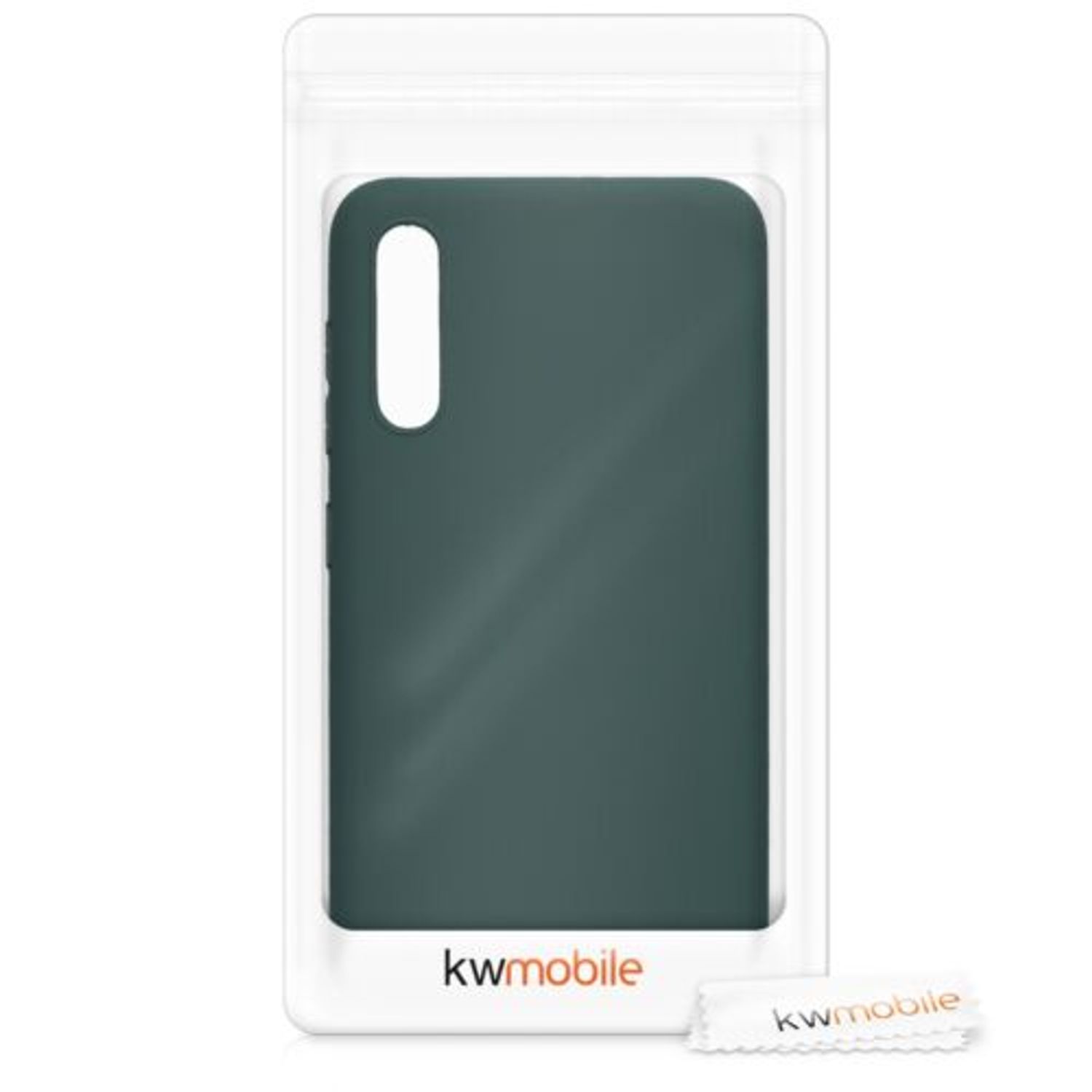 Husa pentru Samsung Galaxy A50, Silicon, Verde, 48054.169 fotografia produsului View 7 L