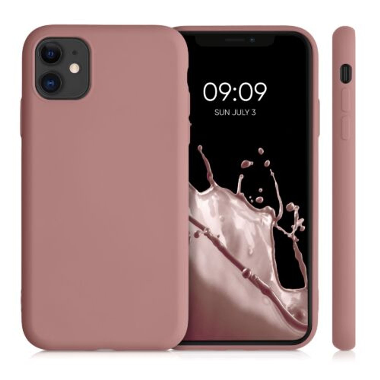 Husa pentru iPhone 11, Silicon, Roz, 50791.193 fotografia produsului View 4 L