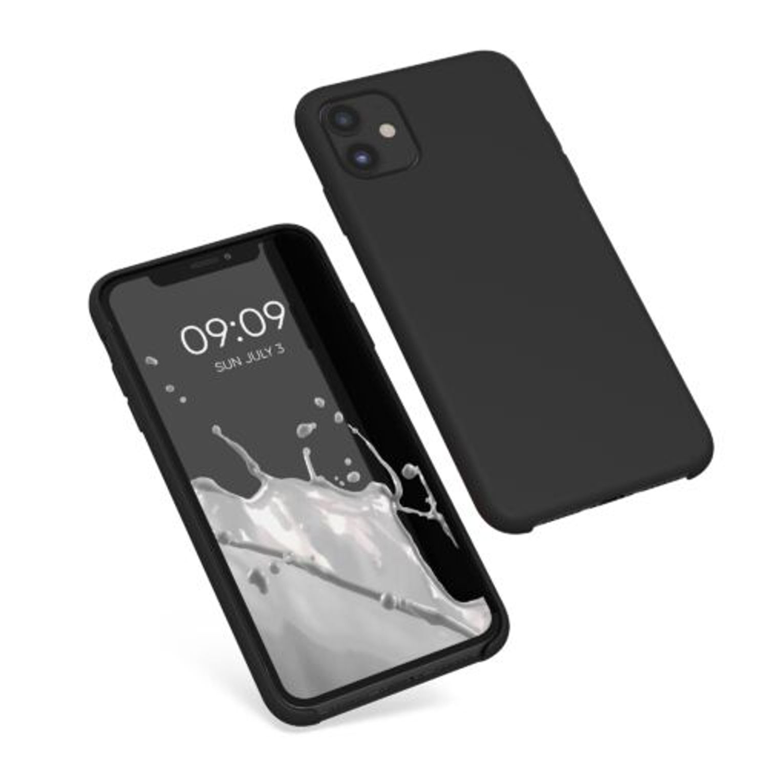 Husa pentru Apple iPhone 11, Silicon, Negru, 49724.01 fotografia produsului View 2 L