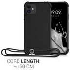 Husa pentru iPhone 11, Silicon, Negru, 53838.01 fotografia produsului View 2 S