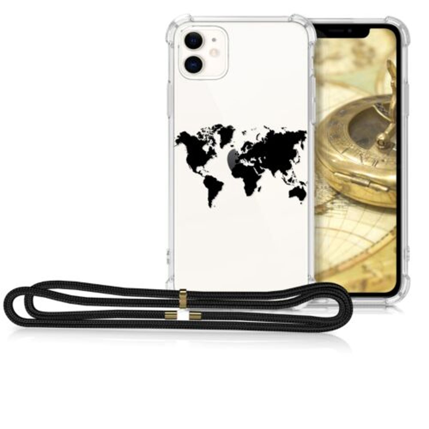 Husa pentru Apple iPhone 11, Silicon, Negru, 49744.01 fotografia produsului View 8 L
