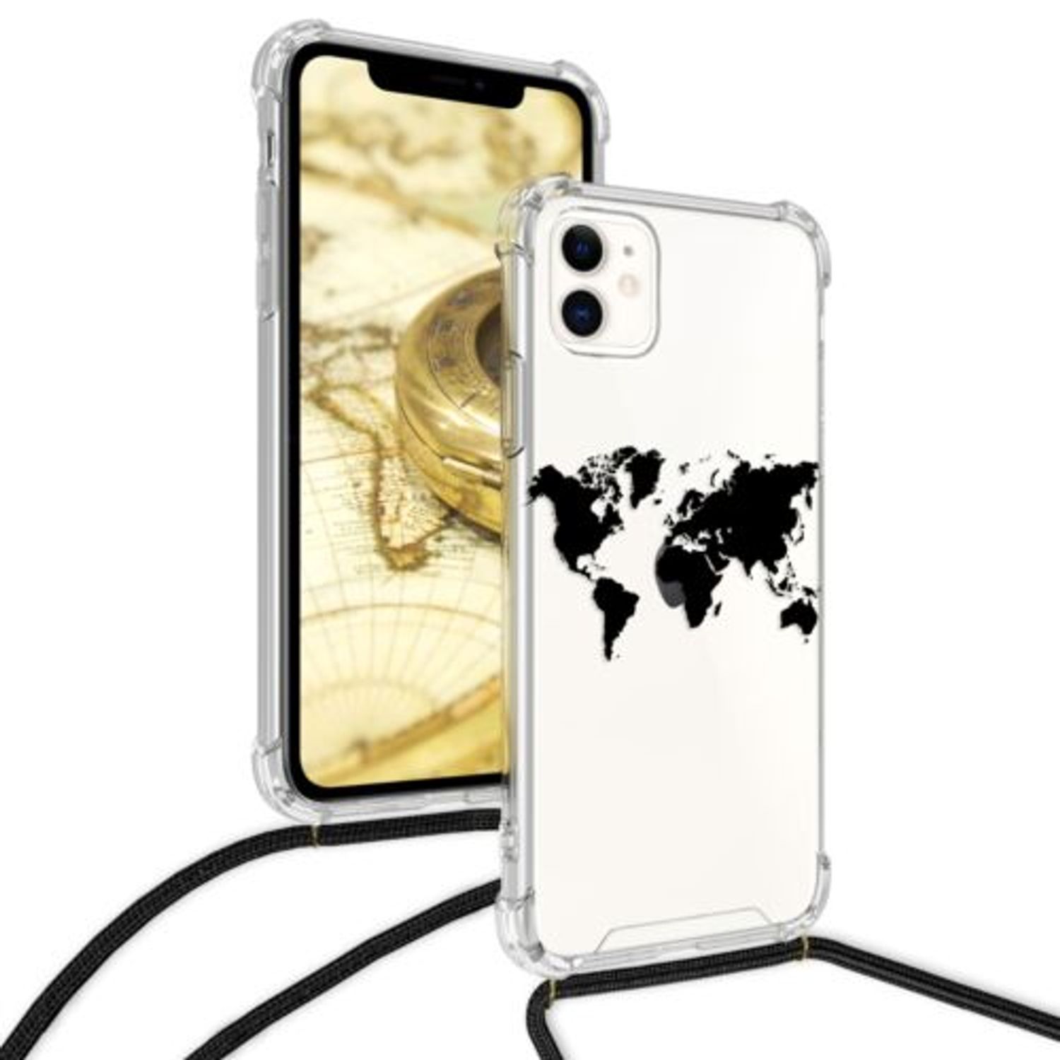 Husa pentru Apple iPhone 11, Silicon, Negru, 49744.01 fotografia produsului View 5 L