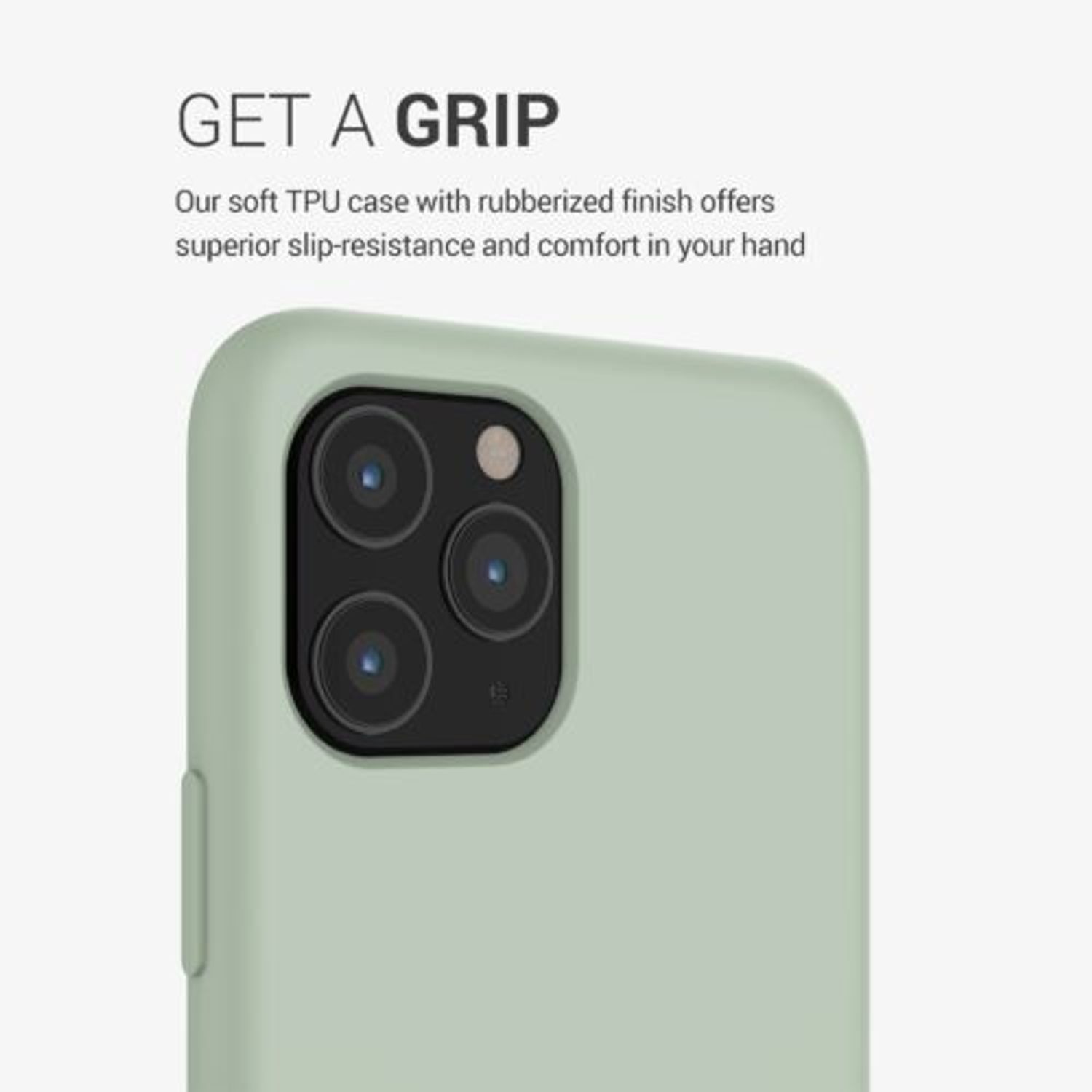 Husa pentru Apple iPhone 11 Pro, Silicon, Verde, 49726.172 fotografia produsului View 7 L