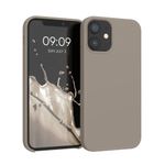 Husa pentru Apple iPhone 12 Mini, Silicon, Gri, 52640.43 fotografia produsului