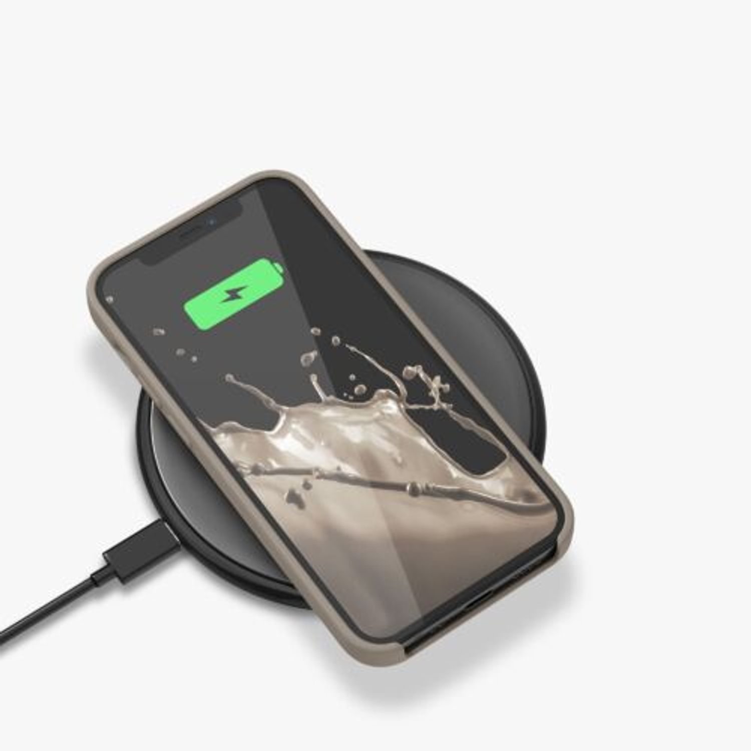 Husa pentru Apple iPhone 12 Mini, Silicon, Gri, 52640.43 fotografia produsului View 9 L