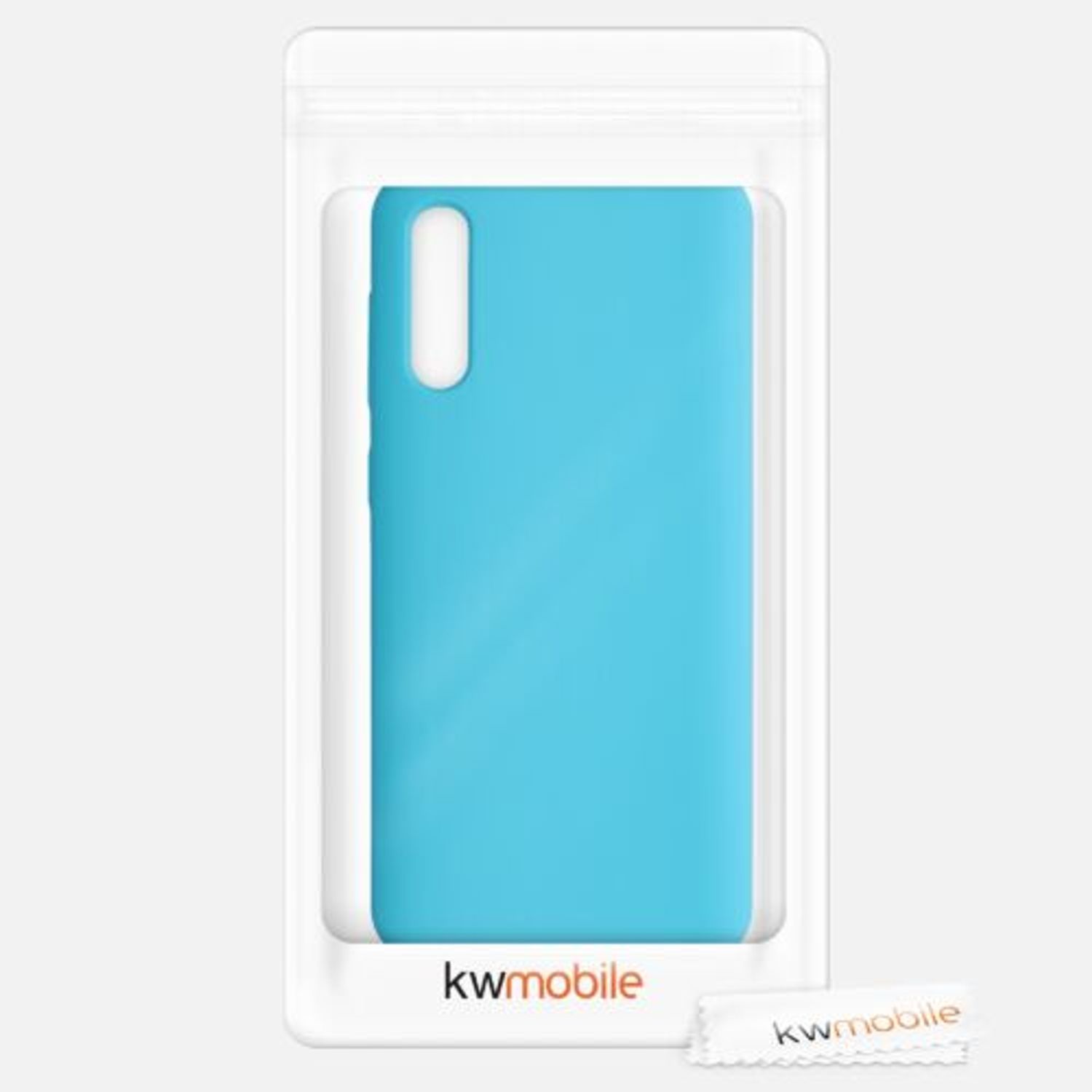 Husa pentru Samsung Galaxy A50, Silicon, Albastru, 48715.223 fotografia produsului View 7 L