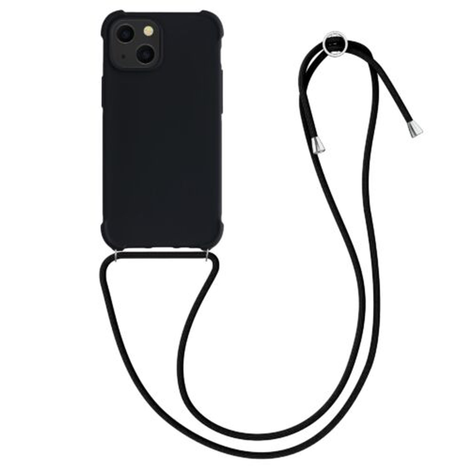 Husa pentru iPhone 13 Mini, Silicon, Negru, 55933.01 fotografia produsului