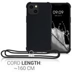 Husa pentru iPhone 13 Mini, Silicon, Negru, 55933.01 fotografia produsului View 4 S
