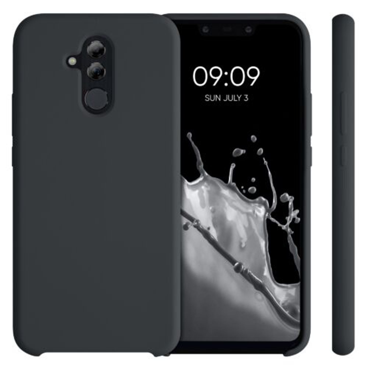 Husa pentru Huawei Mate 20 Lite, Silicon, Negru, 46310.47 fotografia produsului View 2 L