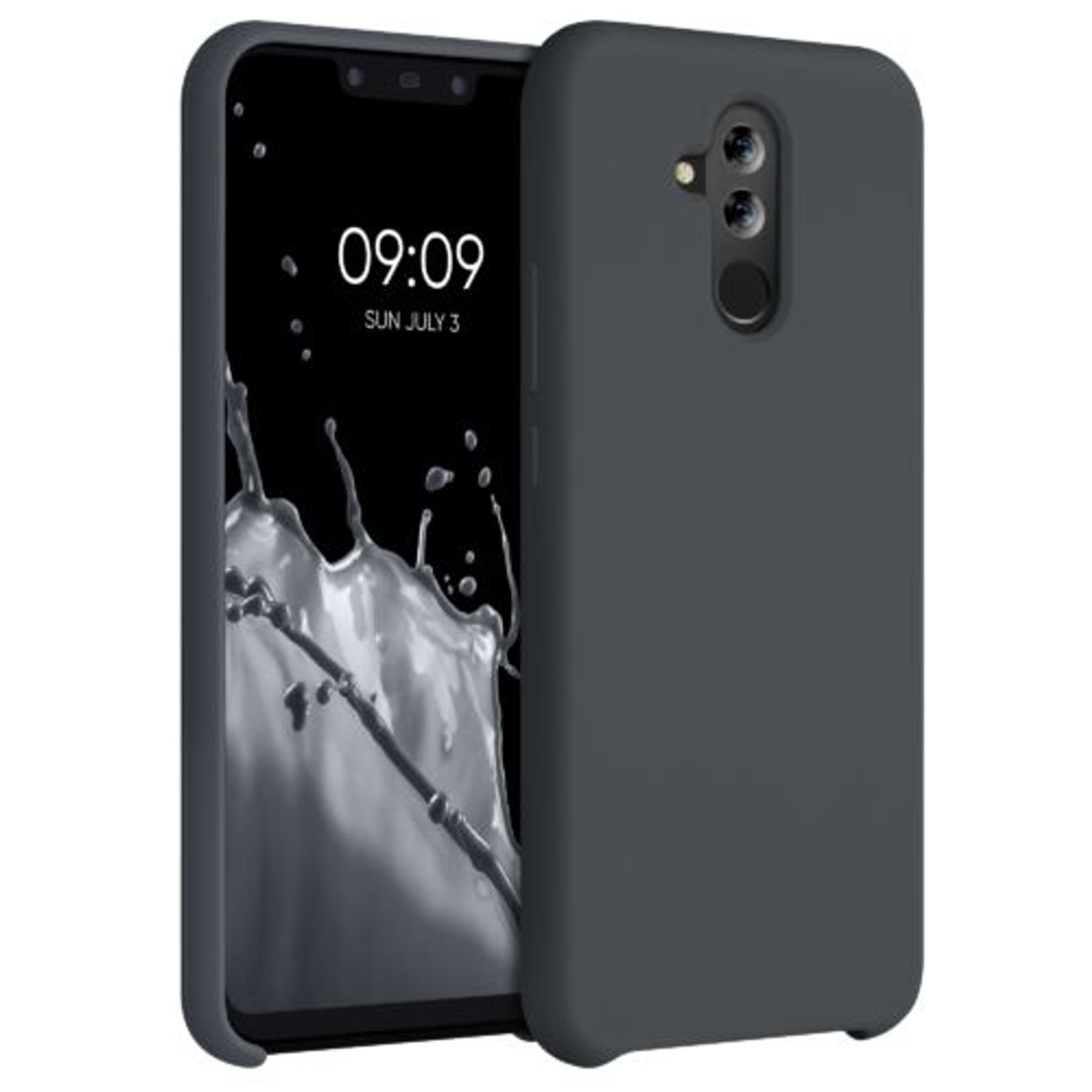 Husa pentru Huawei Mate 20 Lite, Silicon, Negru, 46310.47 fotografia produsului