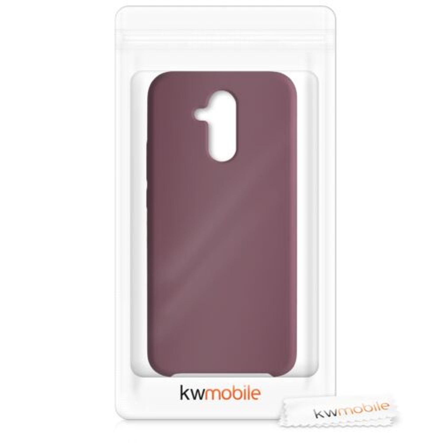 Husa pentru Huawei Mate 20 Lite, Silicon, Violet, 46310.183 fotografia produsului View 7 L