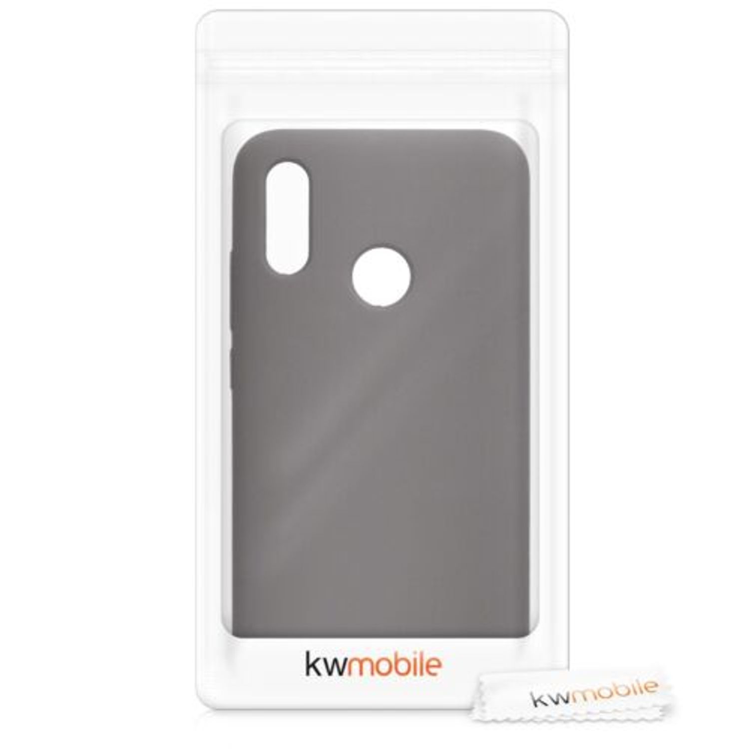 Husa pentru Huawei P Smart (2019), Silicon, Gri, 47824.155 fotografia produsului View 7 L