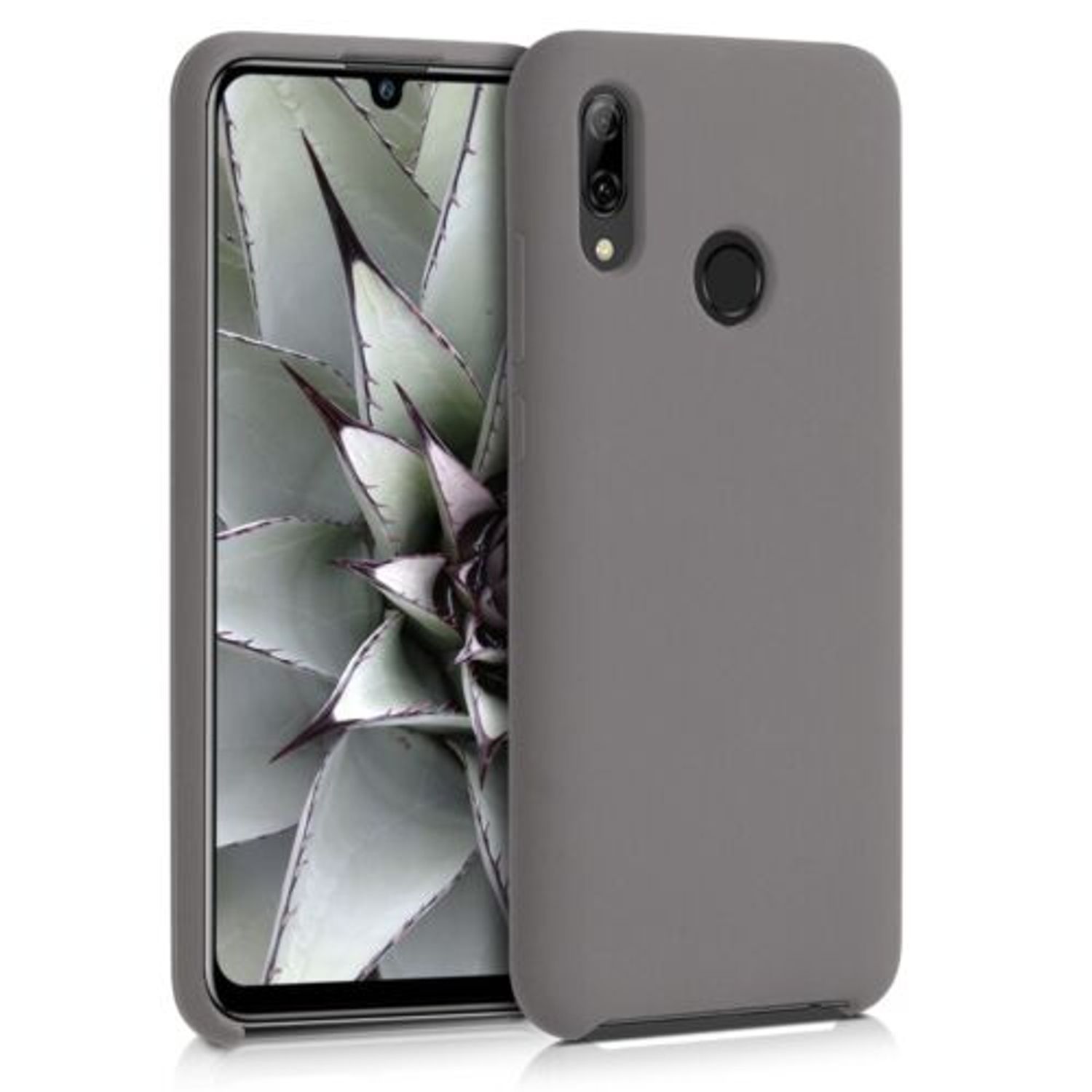 Husa pentru Huawei P Smart (2019), Silicon, Gri, 47824.155 fotografia produsului