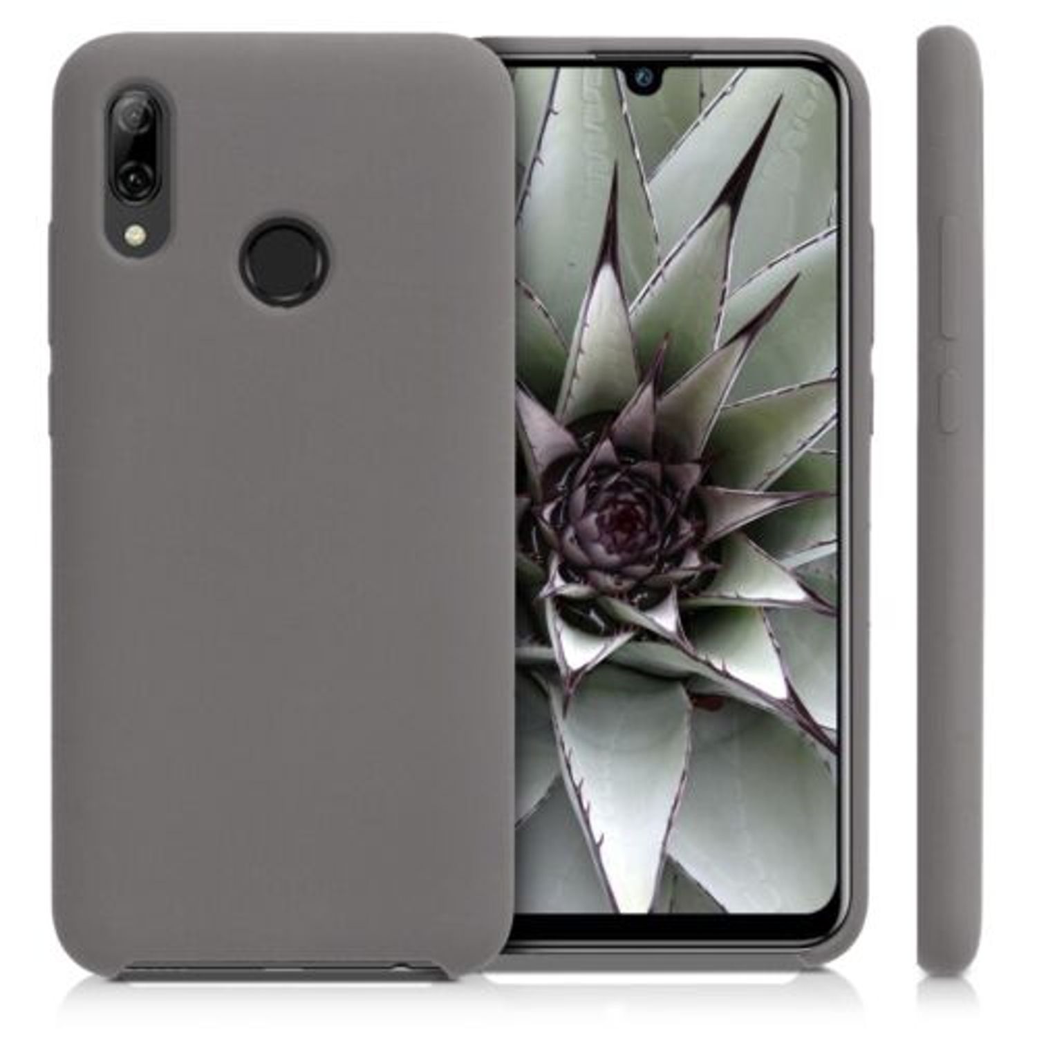 Husa pentru Huawei P Smart (2019), Silicon, Gri, 47824.155 fotografia produsului View 2 L