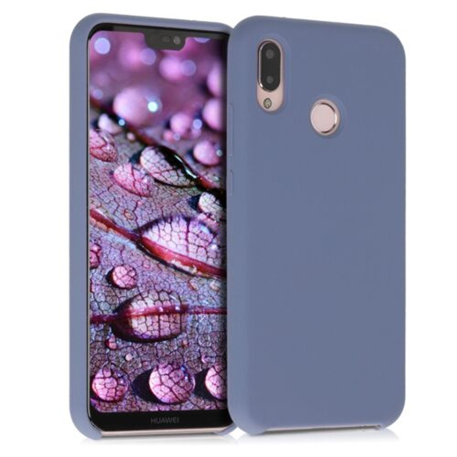 Husa pentru Huawei P20 Lite, Silicon, Mov, 45687.130 fotografia produsului