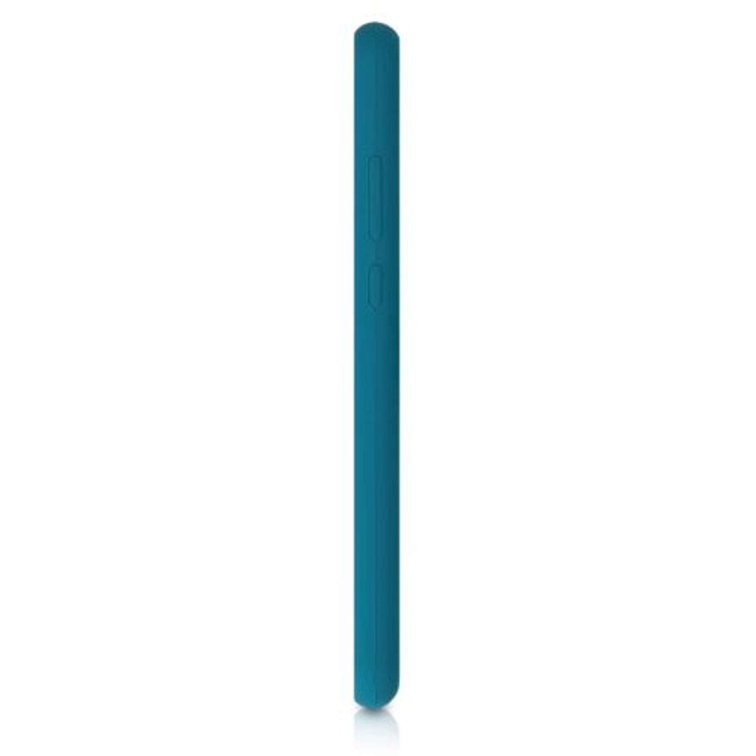 Husa pentru Huawei P20, Silicon, Albastru, 45689.62 fotografia produsului View 5 L