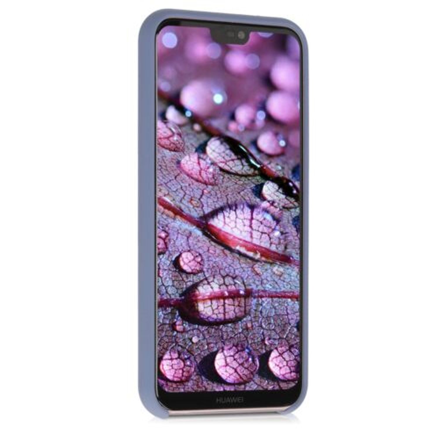 Husa pentru Huawei P20 Lite, Silicon, Mov, 45687.130 fotografia produsului View 3 L