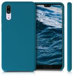 Husa pentru Huawei P20, Silicon, Albastru, 45689.62 fotografia produsului View 2 S