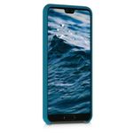 Husa pentru Huawei P20, Silicon, Albastru, 45689.62 fotografia produsului View 3 S