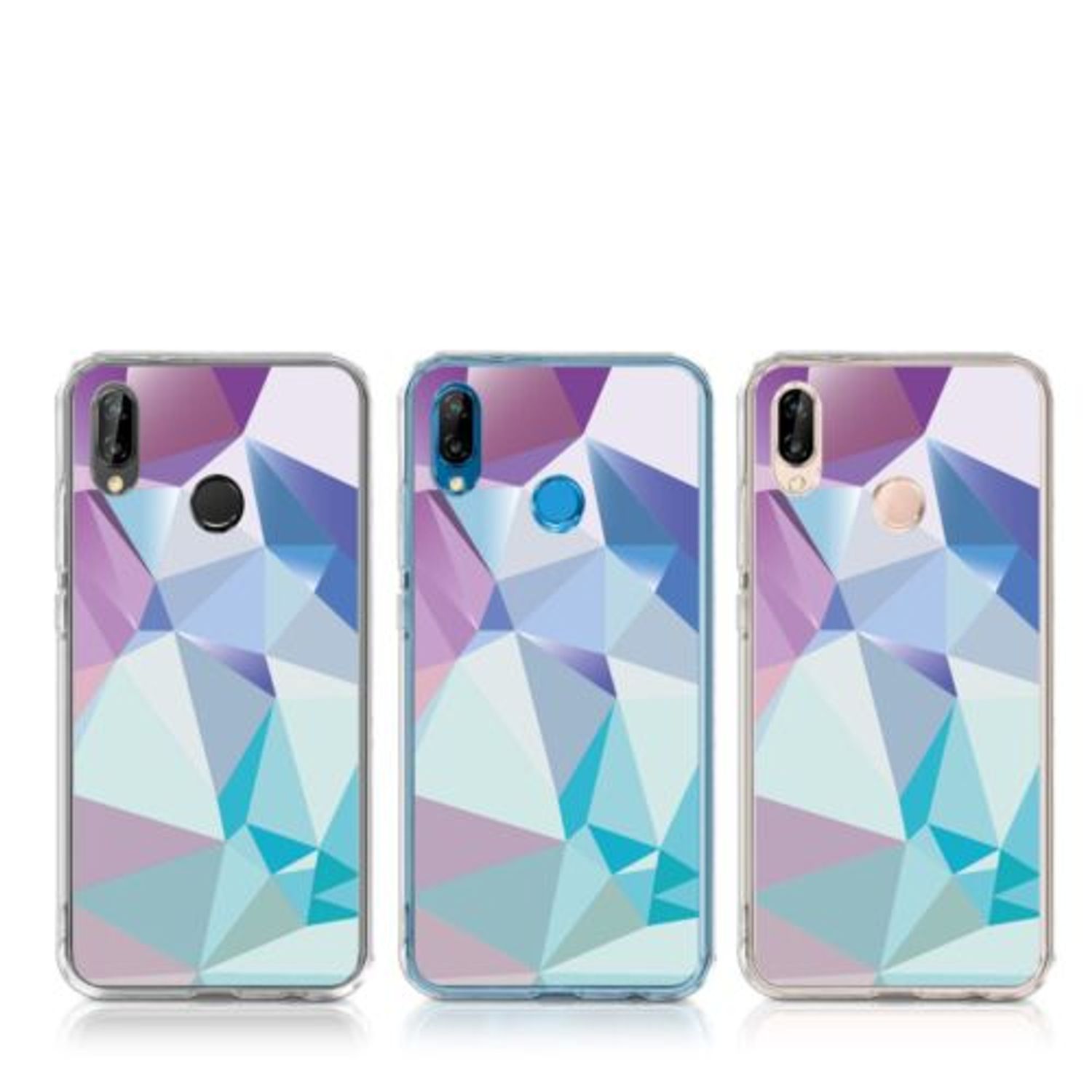 Husa pentru Huawei P20 Lite, Silicon, Multicolor, 44889.49 fotografia produsului View 9 L