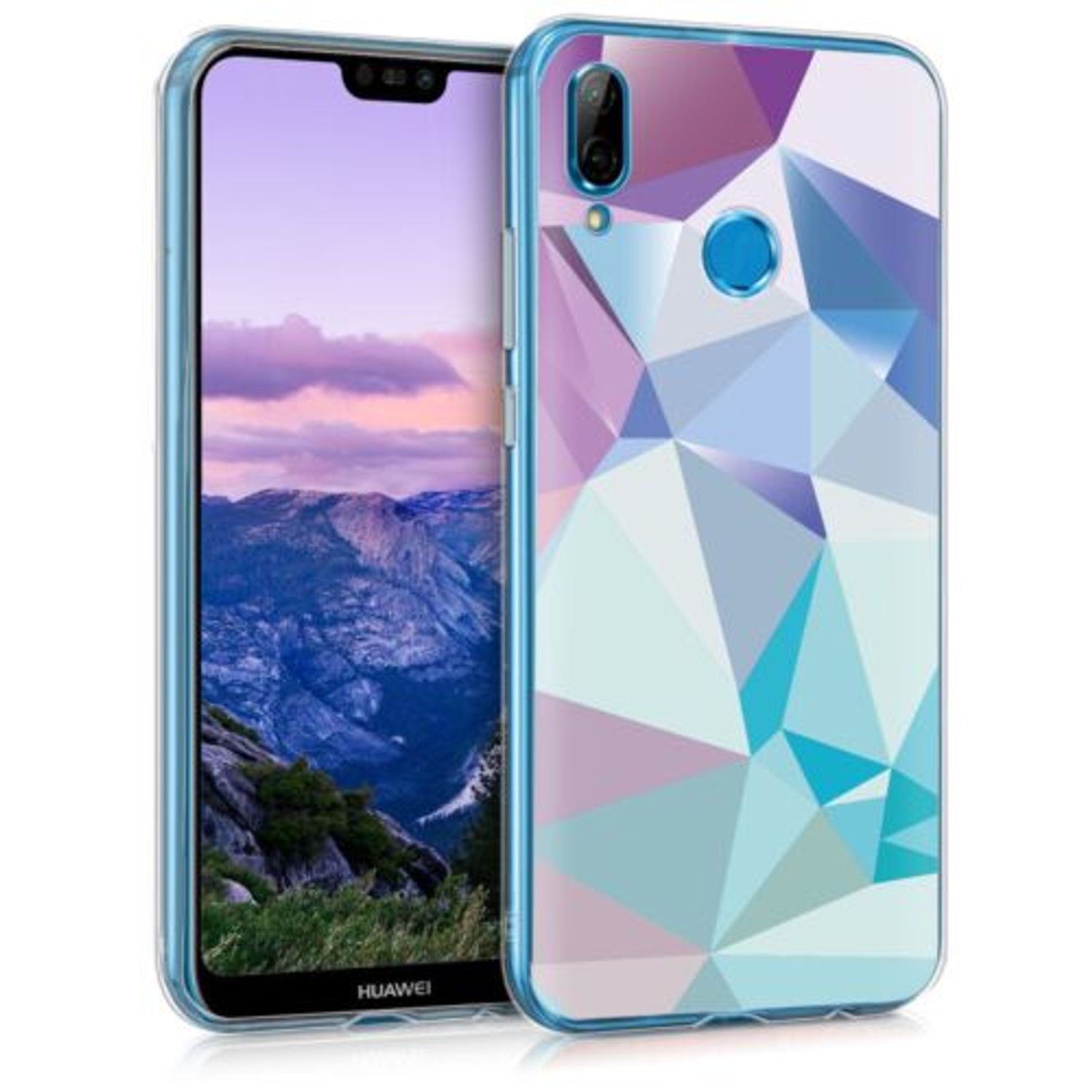 Husa pentru Huawei P20 Lite, Silicon, Multicolor, 44889.49 fotografia produsului
