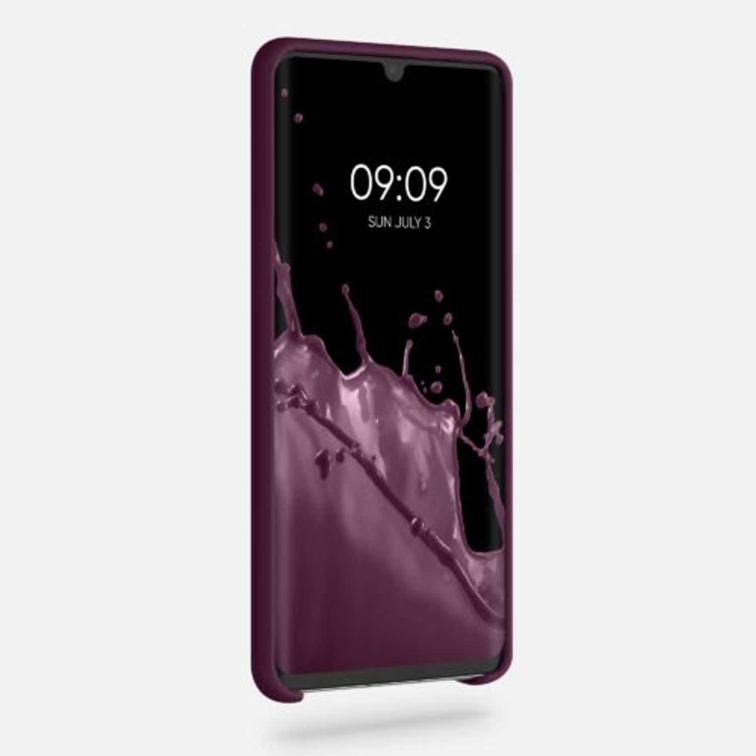 Husa pentru Huawei P30 Pro, Silicon, Violet, 47423.187 fotografia produsului View 3 L