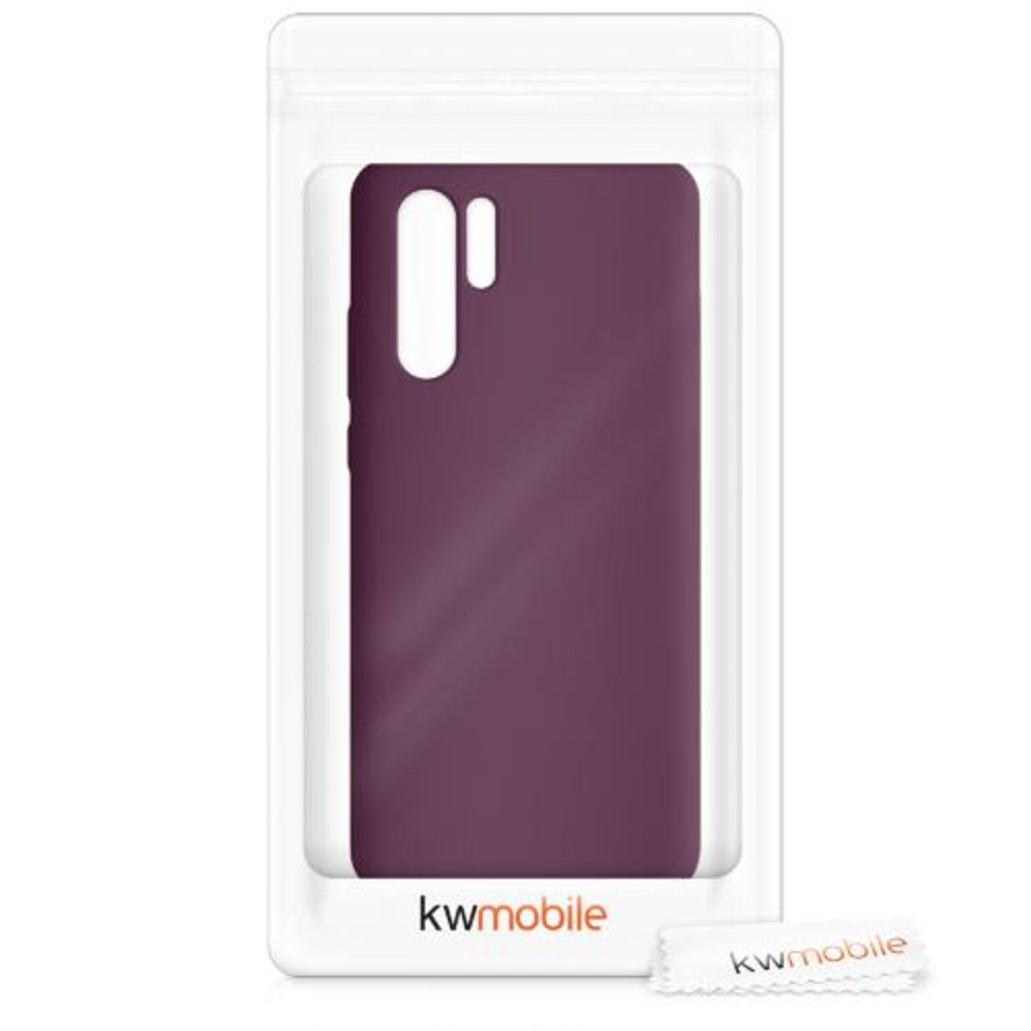 Husa pentru Huawei P30 Pro, Silicon, Violet, 47423.187 fotografia produsului View 7 L