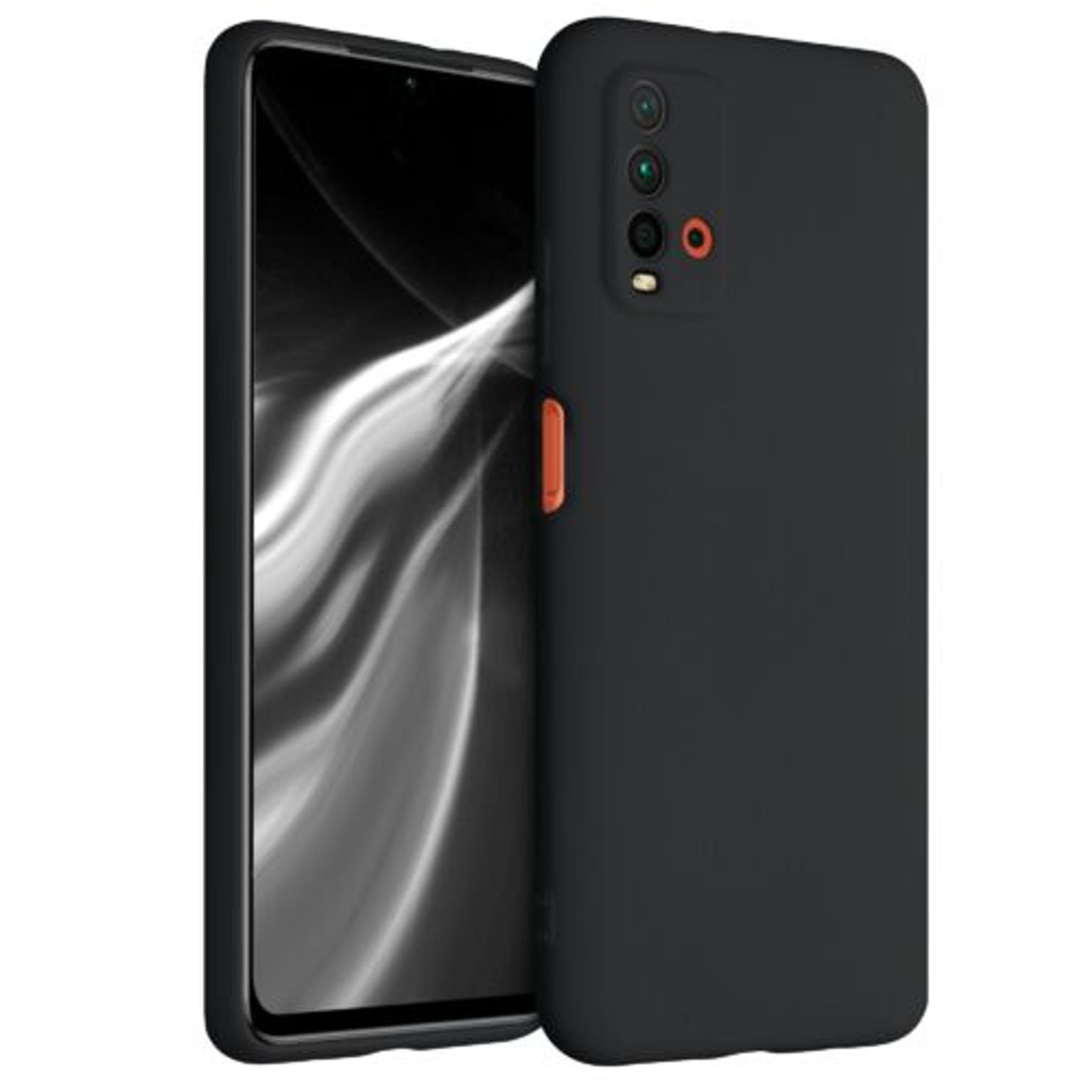 Husa pentru Xiaomi Redmi 9T, Silicon, Negru, 54337.47 fotografia produsului