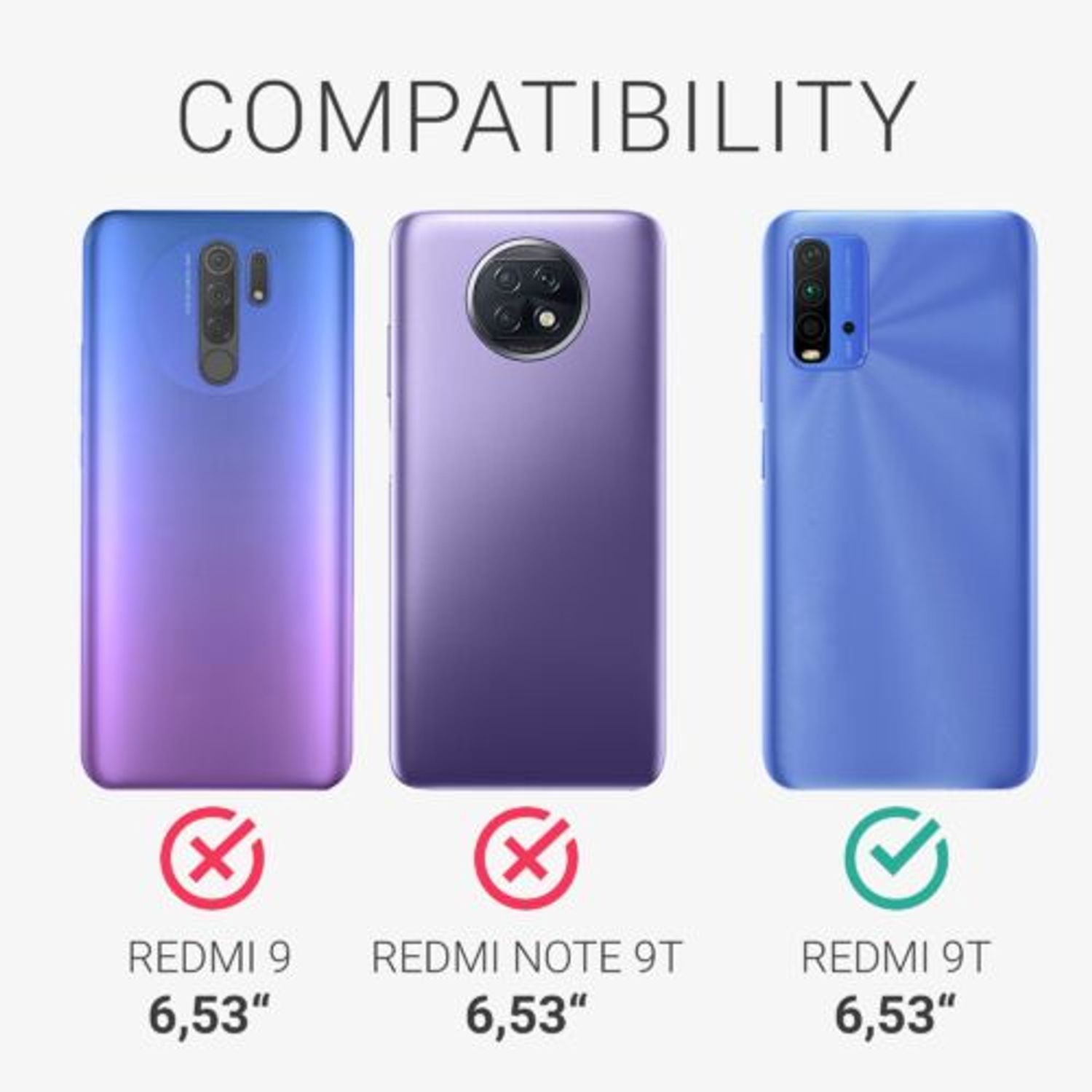 Husa pentru Xiaomi Redmi 9T, Silicon, Negru, 54337.47 fotografia produsului View 6 L