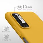 Husa pentru Xiaomi Redmi Note 10 5G, Silicon, Galben, 54947.143 fotografia produsului View 4 S