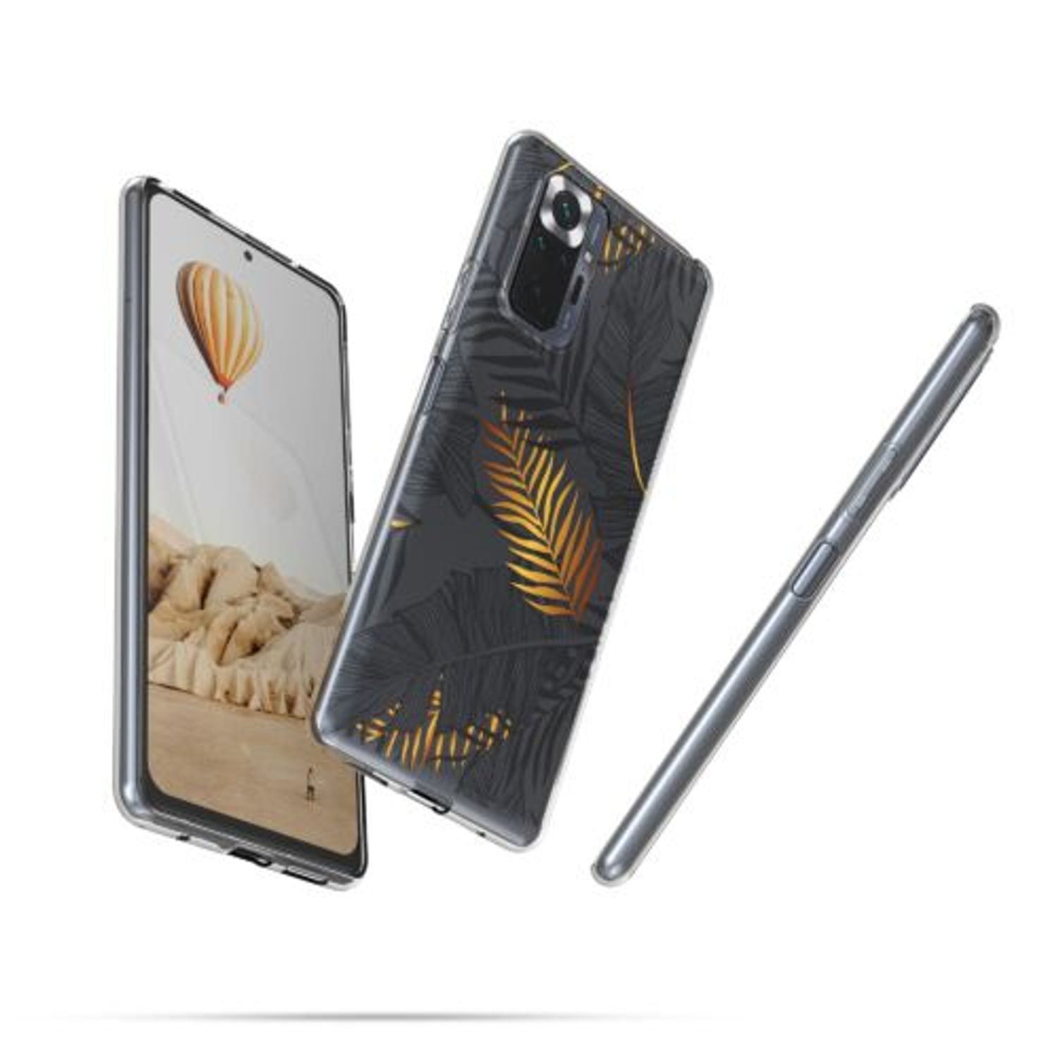 Husa pentru Xiaomi Redmi Note 10 Pro, Silicon, Multicolor, 54559.02 fotografia produsului View 5 L