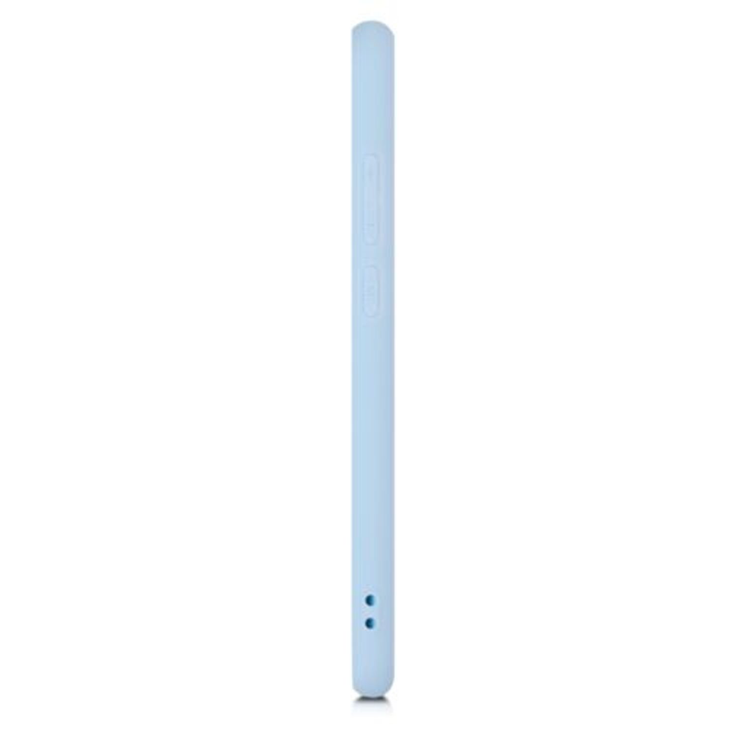 Husa pentru Huawei Y6 (2019), Silicon, Albastru, 48122.58 fotografia produsului View 3 L