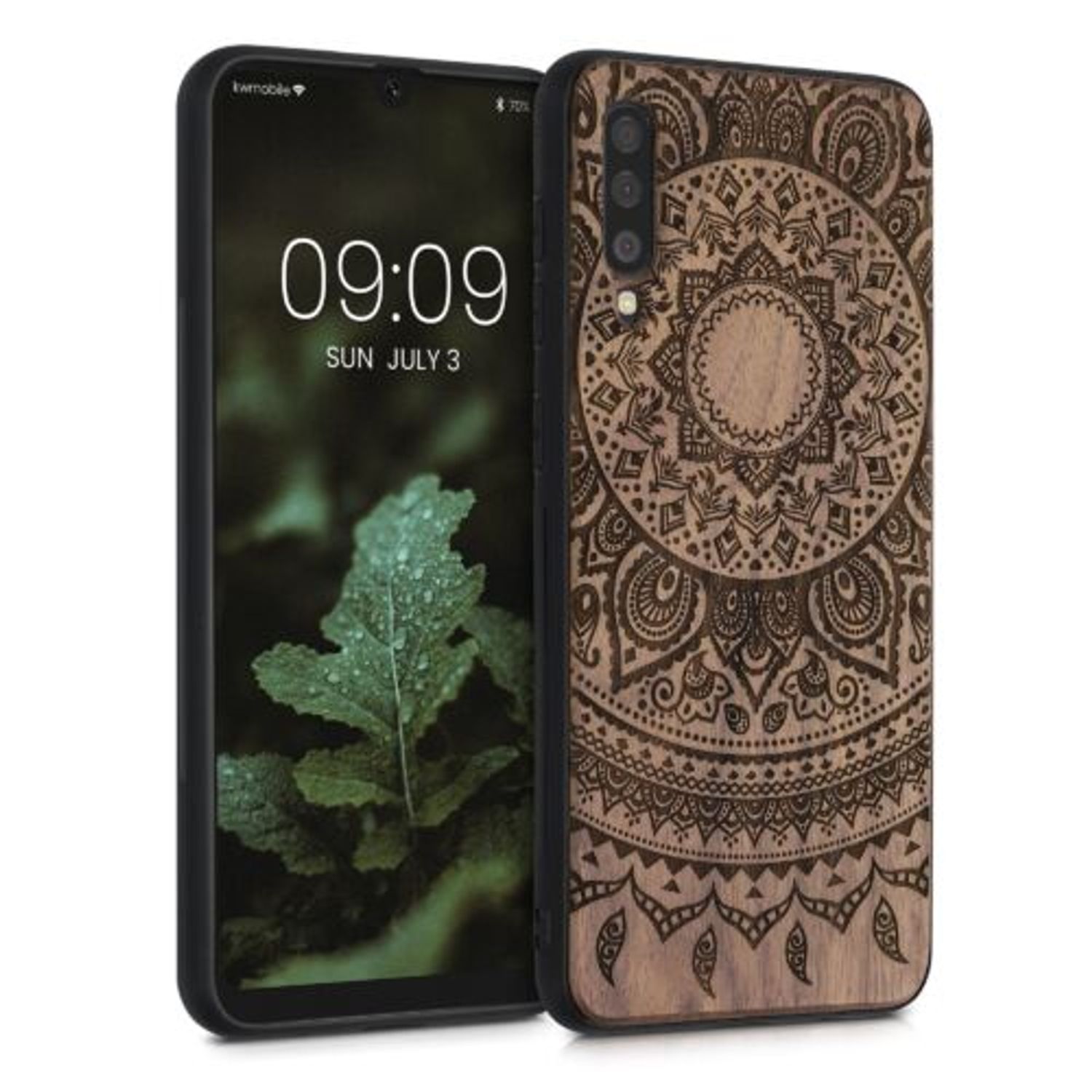 Husa pentru Samsung Galaxy A50, Lemn, Maro, 48177.05 fotografia produsului View 6 L