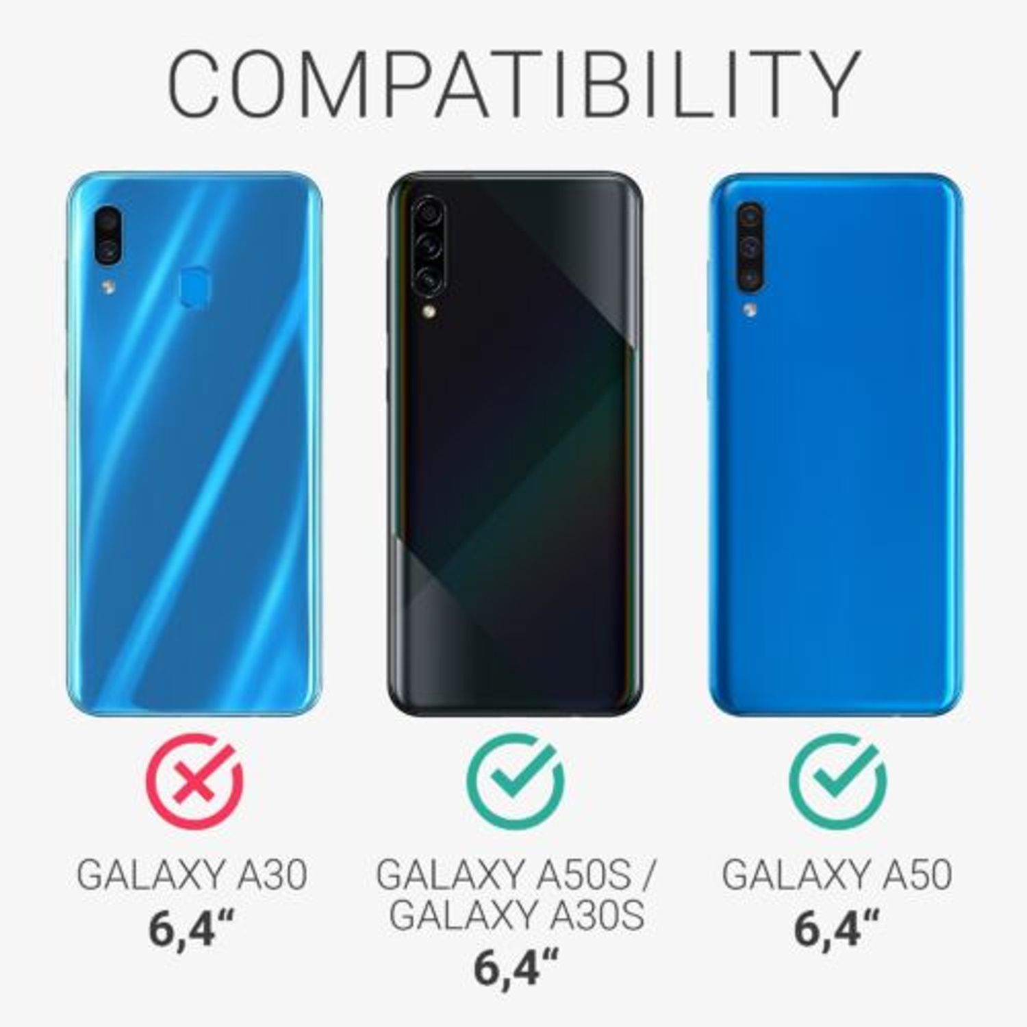 Husa pentru Samsung Galaxy A50, Lemn, Maro, 48177.05 fotografia produsului View 2 L