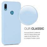 Husa pentru Huawei Y6 (2019), Silicon, Albastru, 48122.58 fotografia produsului View 6 S