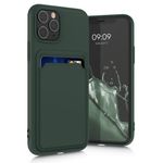 Husa pentru Apple iPhone 11 Pro, Silicon, Verde, 55115.80, Kwmobile fotografia produsului