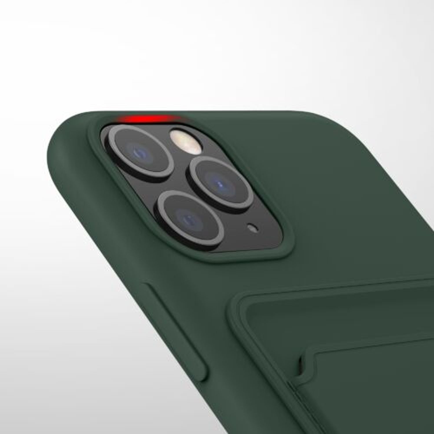 Husa pentru Apple iPhone 11 Pro, Silicon, Verde, 55115.80, Kwmobile fotografia produsului View 9 L