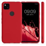 Husa pentru Google Pixel 4a, Silicon, Rosu, 52622.208, Kwmobile fotografia produsului View 2 S