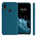 Husa pentru Xiaomi Redmi Note 7/Redmi Note 7 Pro, Silicon, Verde, 48714.57, Kwmobile fotografia produsului View 2 S